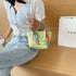 'Sonnet' Woven Ribbon Handbag - Celes Fashion